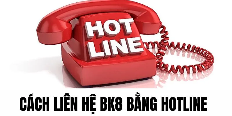 Thống kê cách liên hệ BK8 bằng hotline đơn giản